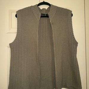 Rebecca Malone textured vest - XL with working zipper